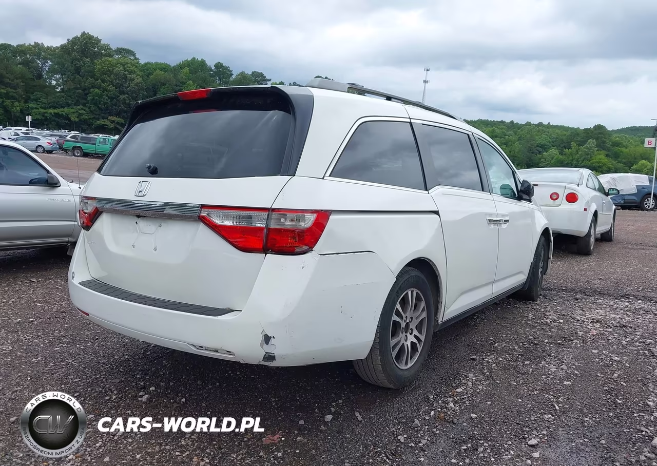2011 Honda Odyssey Ex-L VIN:5FNRL5H63BB084601 - 4