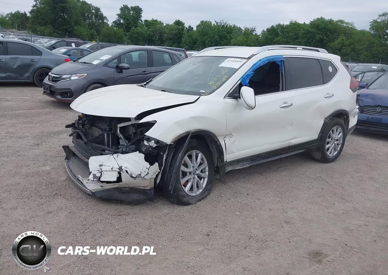 2019 Nissan Rogue Sv VIN:JN8AT2MV9KW373829 - 2