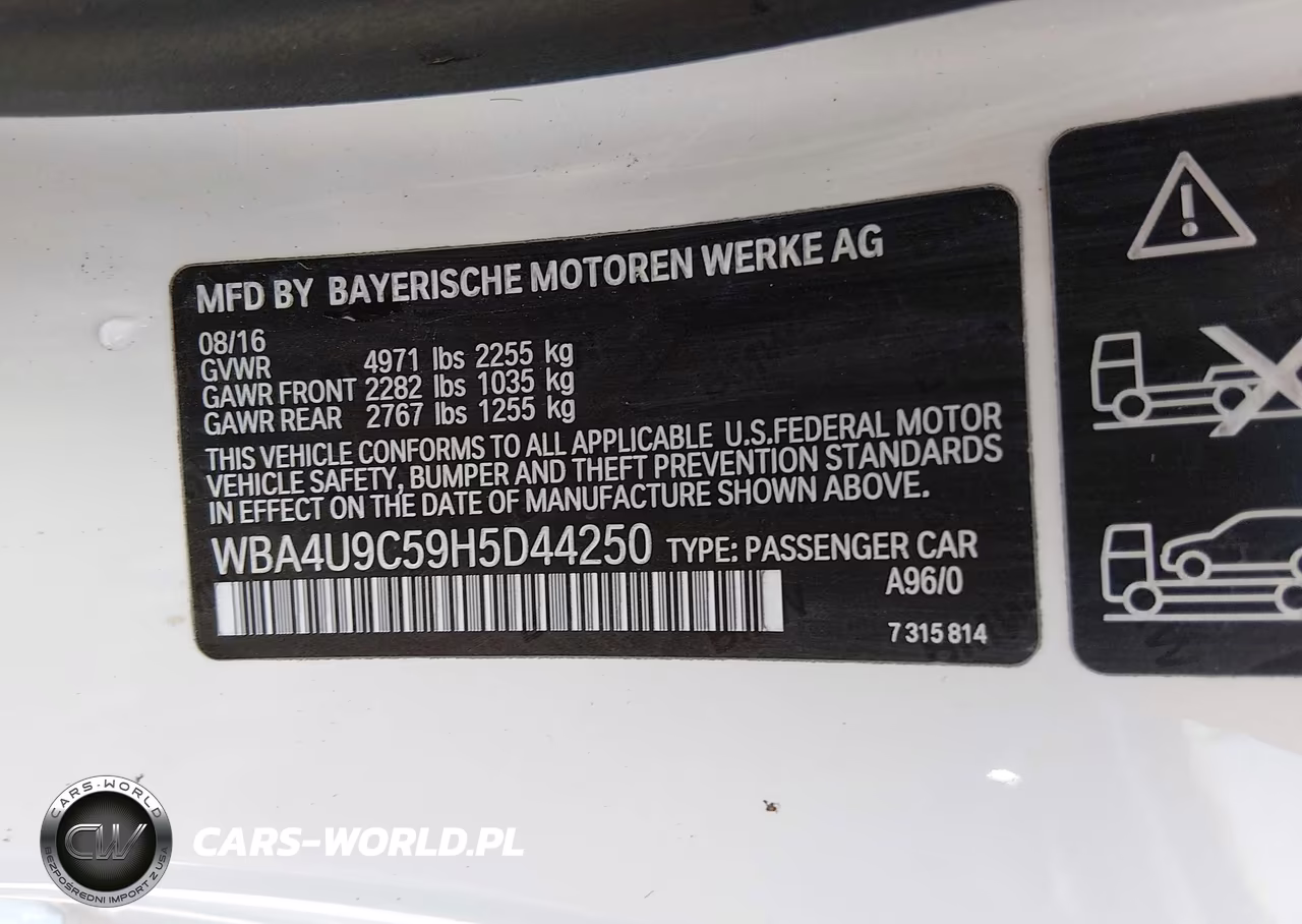 2017 BMW 430I xDrive VIN:WBA4U9C59H5D44250 - 9