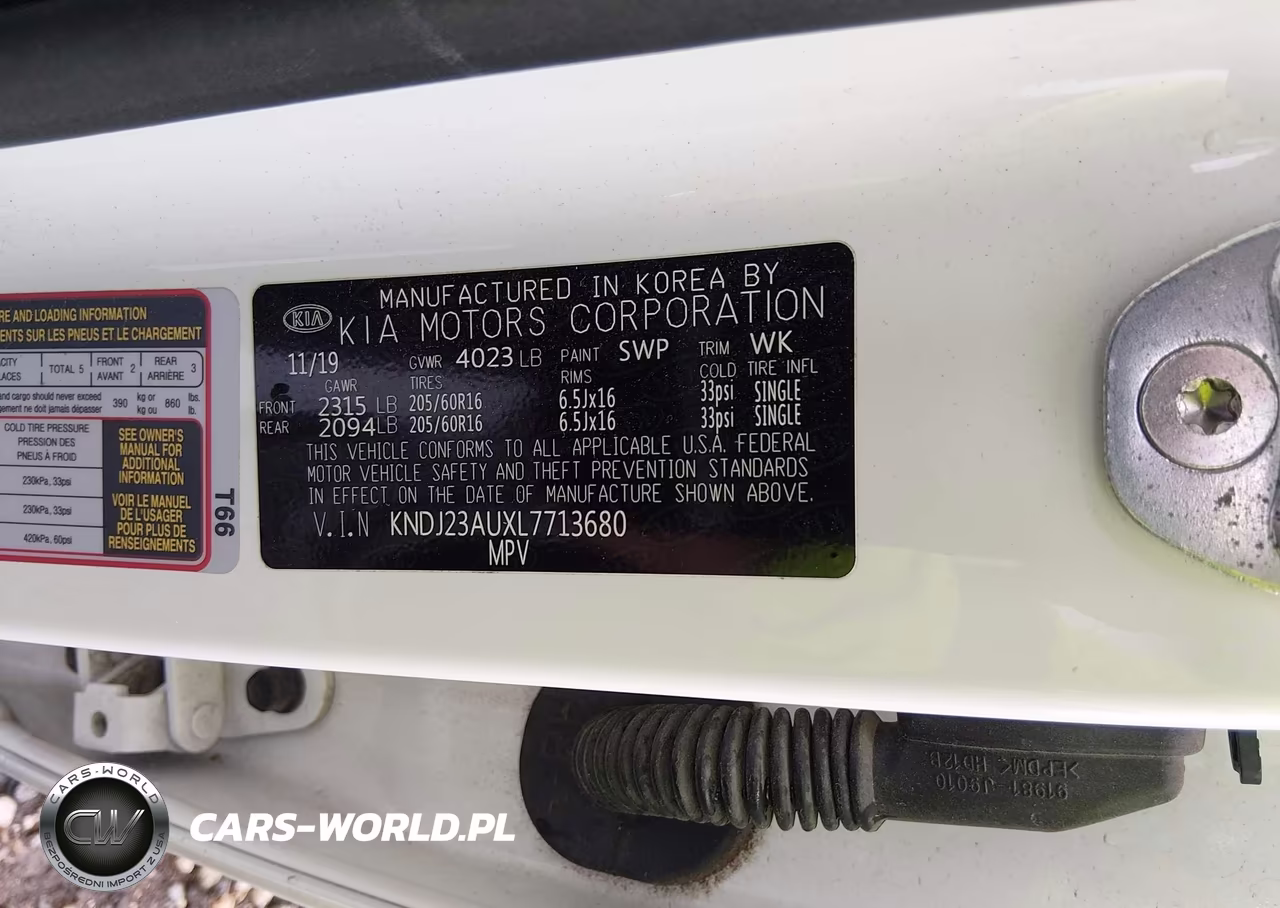 2020 Kia Soul Lx VIN:KNDJ23AUXL7713680 - 9