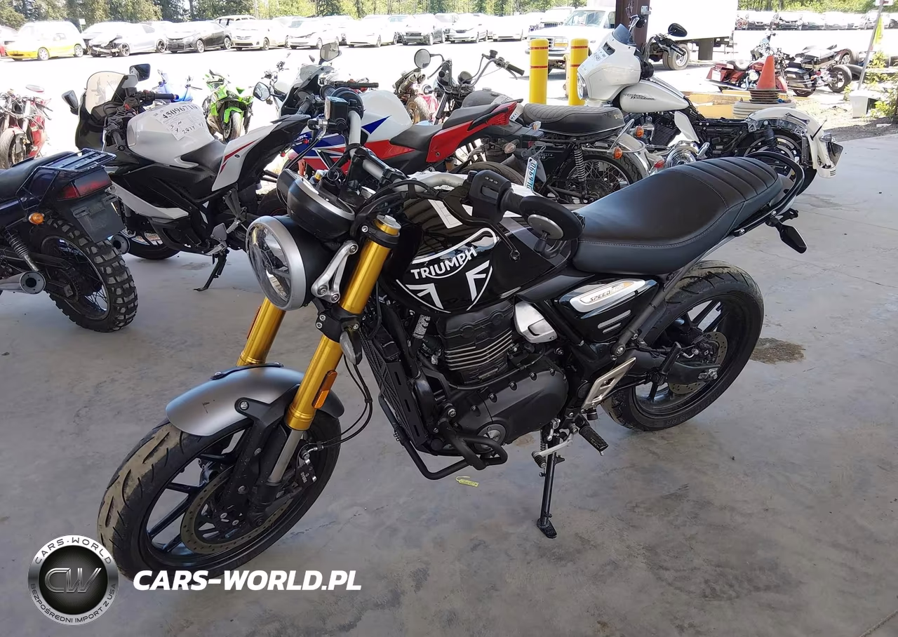 2024 Triumph Motorcycle Speed 400 VIN:SMTT127Y1RNA06542 - 2