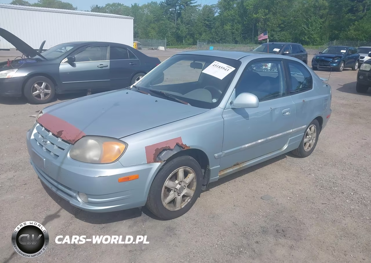2005 Hyundai Accent Gls-Gt VIN:KMHCG35CX5U339891 - 2
