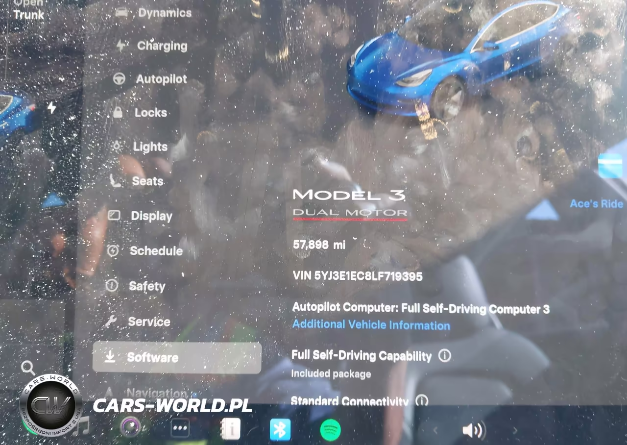 2020 Tesla Model 3 Performance Dual Motor All-Wheel Drive VIN:5YJ3E1EC8LF719395 - 15