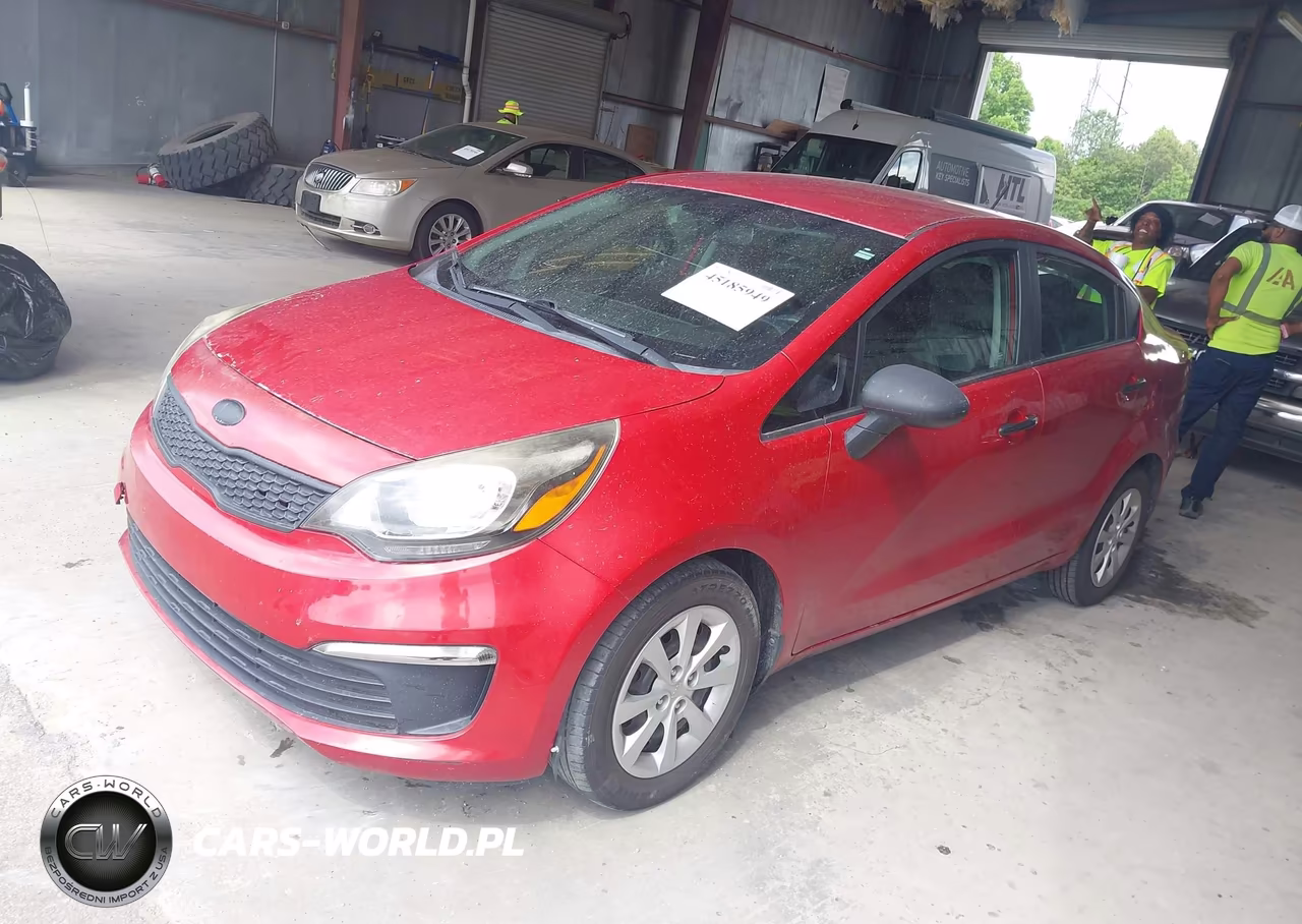 2017 Kia Rio Lx VIN:KNADM4A30H6113801 - 2