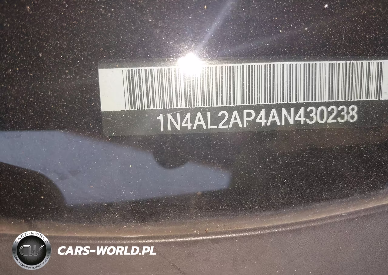 2010 Nissan Altima 2.5 S VIN:1N4AL2AP4AN430238 - 9