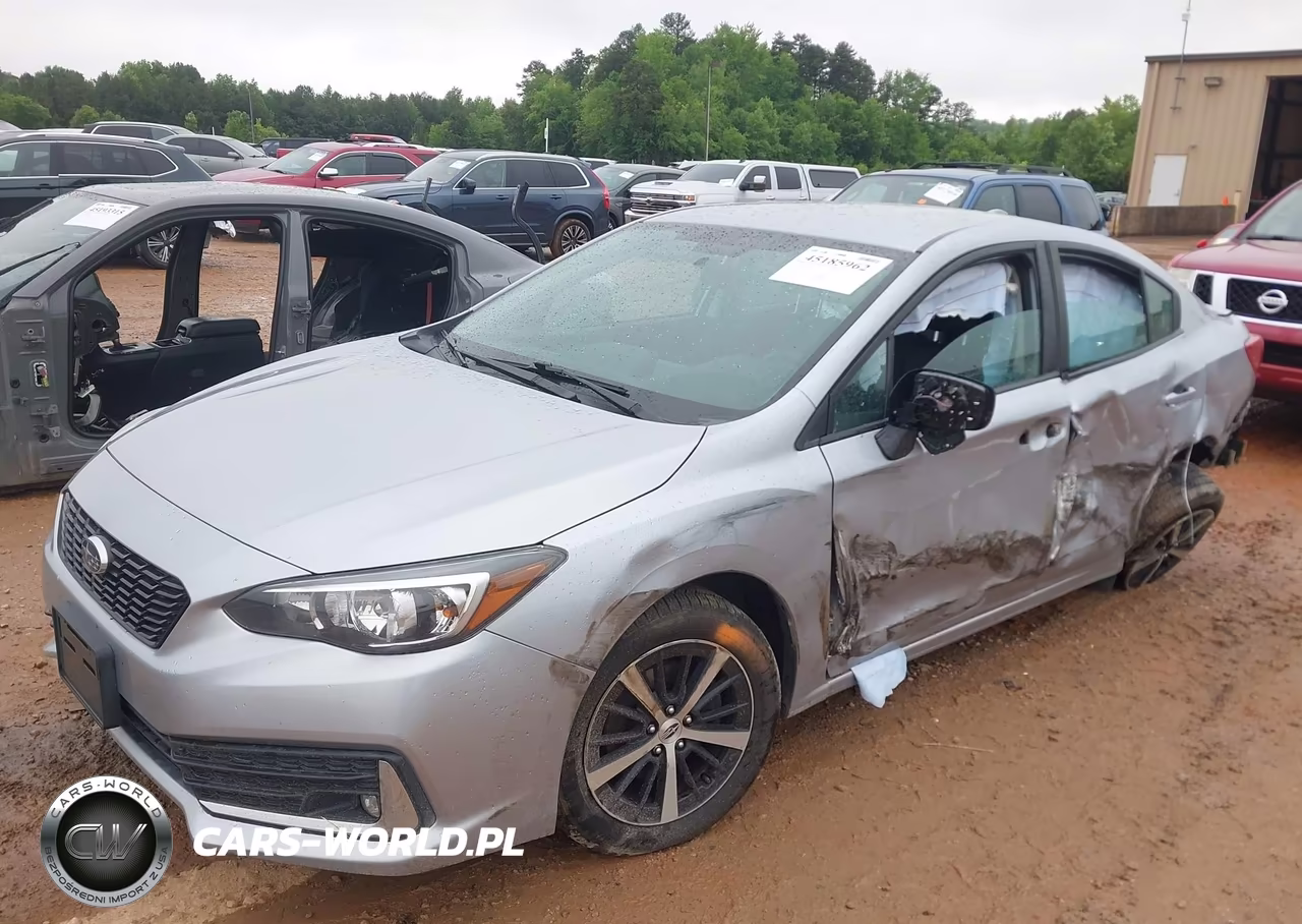 2022 Subaru Impreza Premium VIN:4S3GKAV65N3603091 - 2