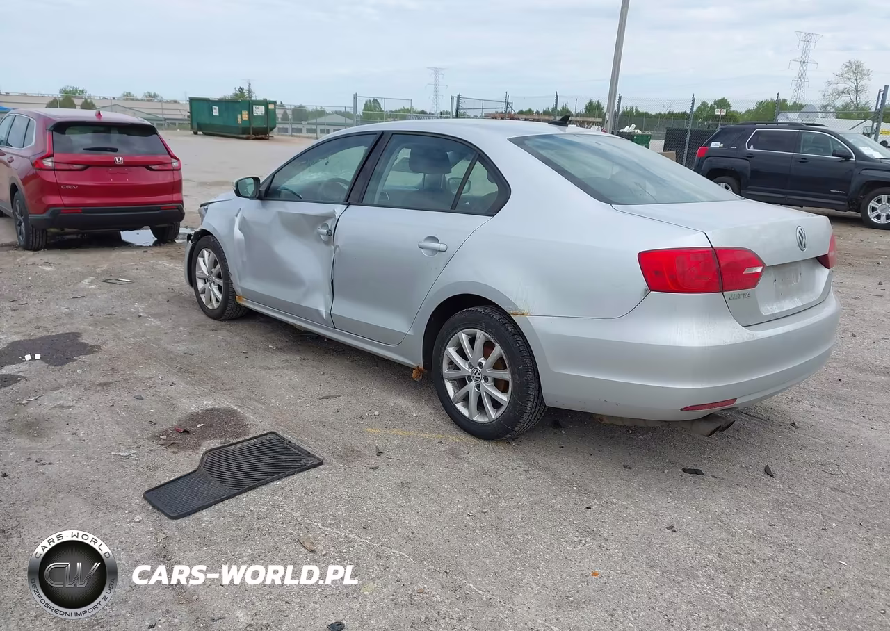 2011 Volkswagen Jetta 2.5L Se VIN:3VWDX7AJXBM303541 - 3