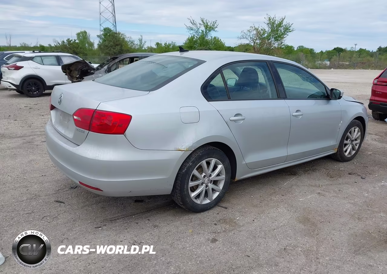 2011 Volkswagen Jetta 2.5L Se VIN:3VWDX7AJXBM303541 - 4