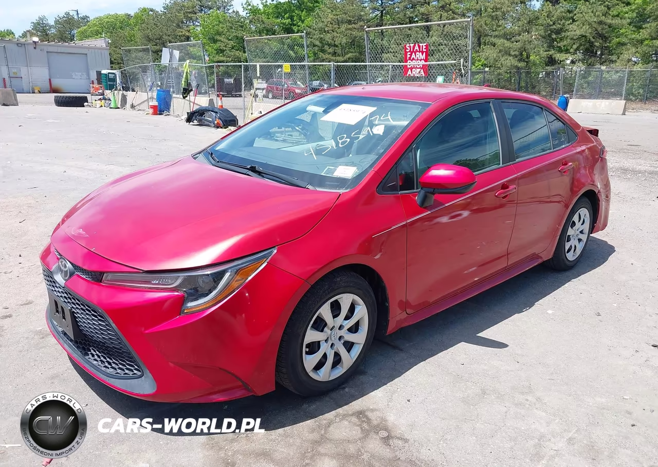 2020 Toyota Corolla Le VIN:5YFEPRAE0LP094598 - 2