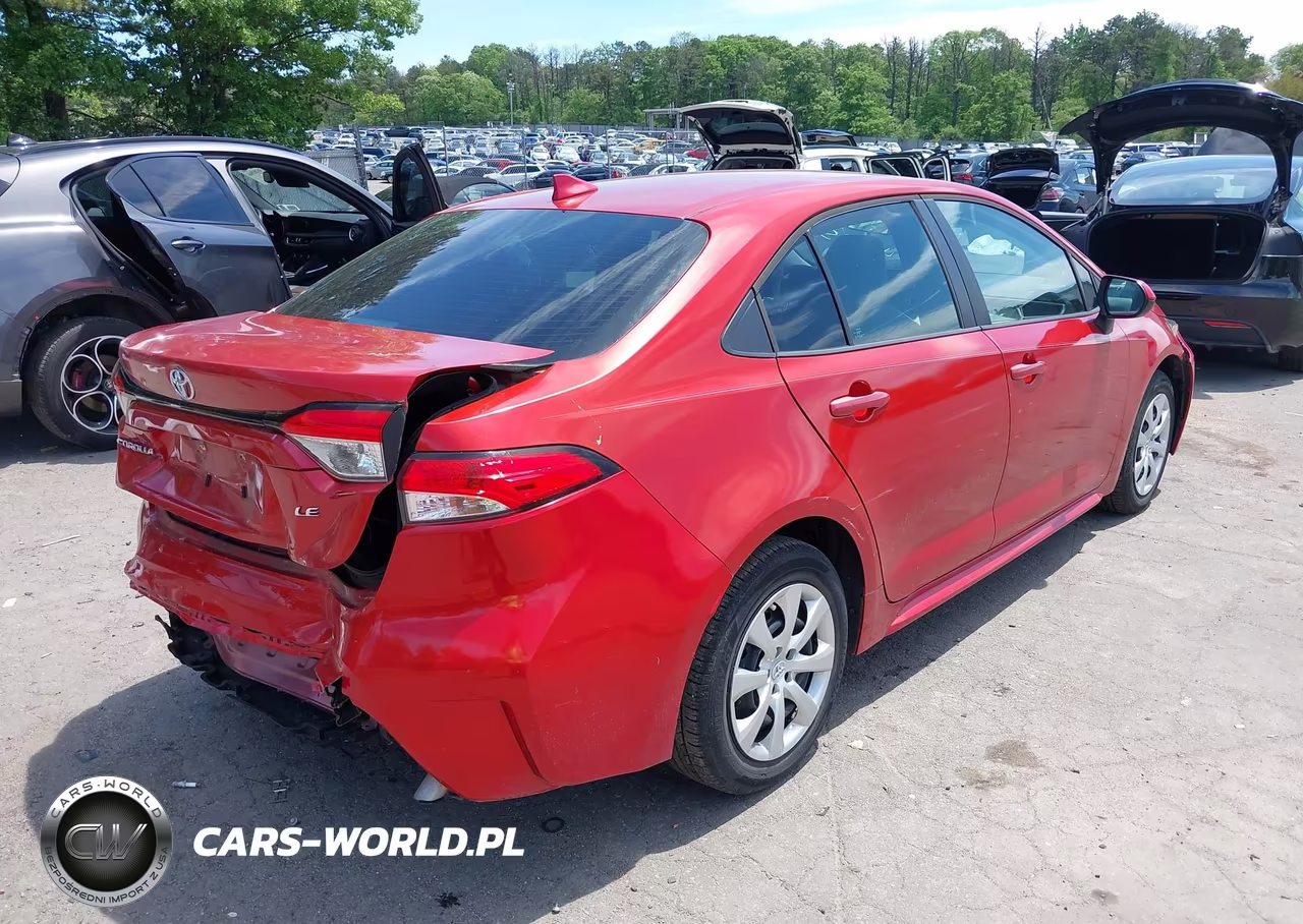 2020 Toyota Corolla Le VIN:5YFEPRAE0LP094598 - 4