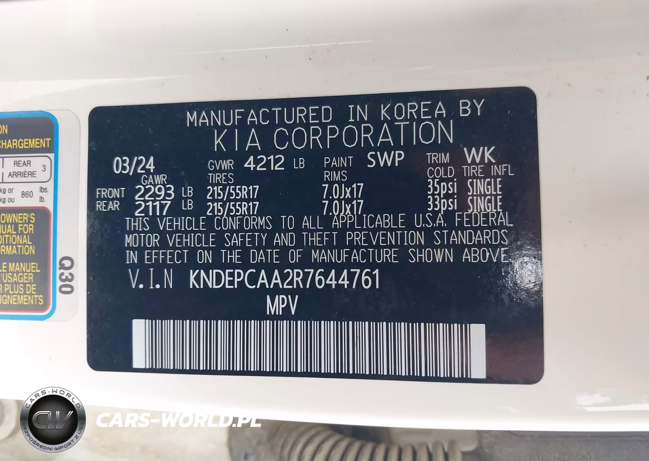 2024 Kia Seltos Lx VIN:KNDEPCAA2R7644761 - 9