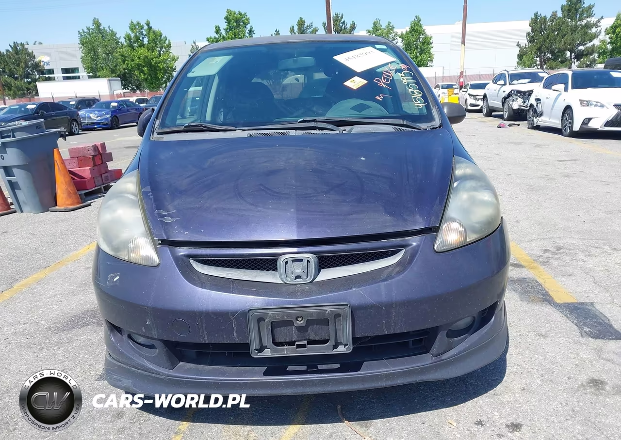 2008 Honda Fit Sport VIN:JHMGD38658S038321 - 6