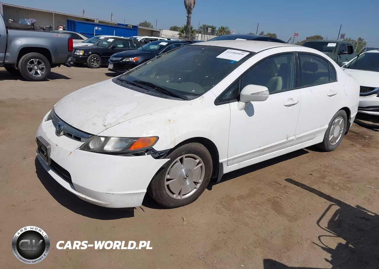 2008 Honda Civic Hybrid VIN:JHMFA362X8S020448 - 2