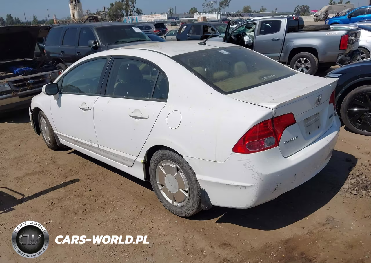 2008 Honda Civic Hybrid VIN:JHMFA362X8S020448 - 3