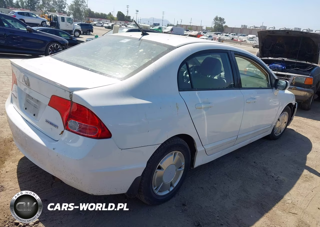 2008 Honda Civic Hybrid VIN:JHMFA362X8S020448 - 4
