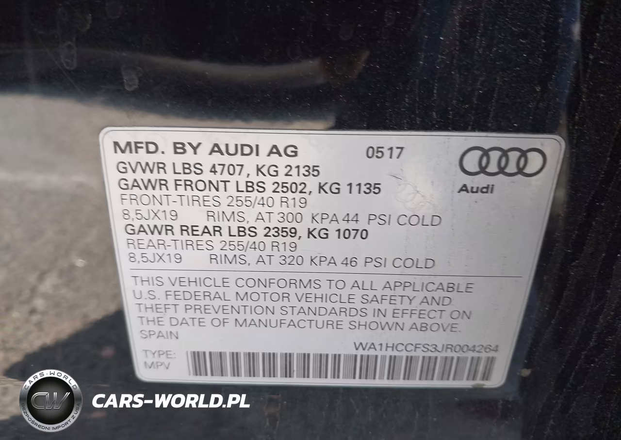 2018 Audi Q3 2.0T Premium-2.0T Sport Premium VIN:WA1HCCFS3JR004264 - 9