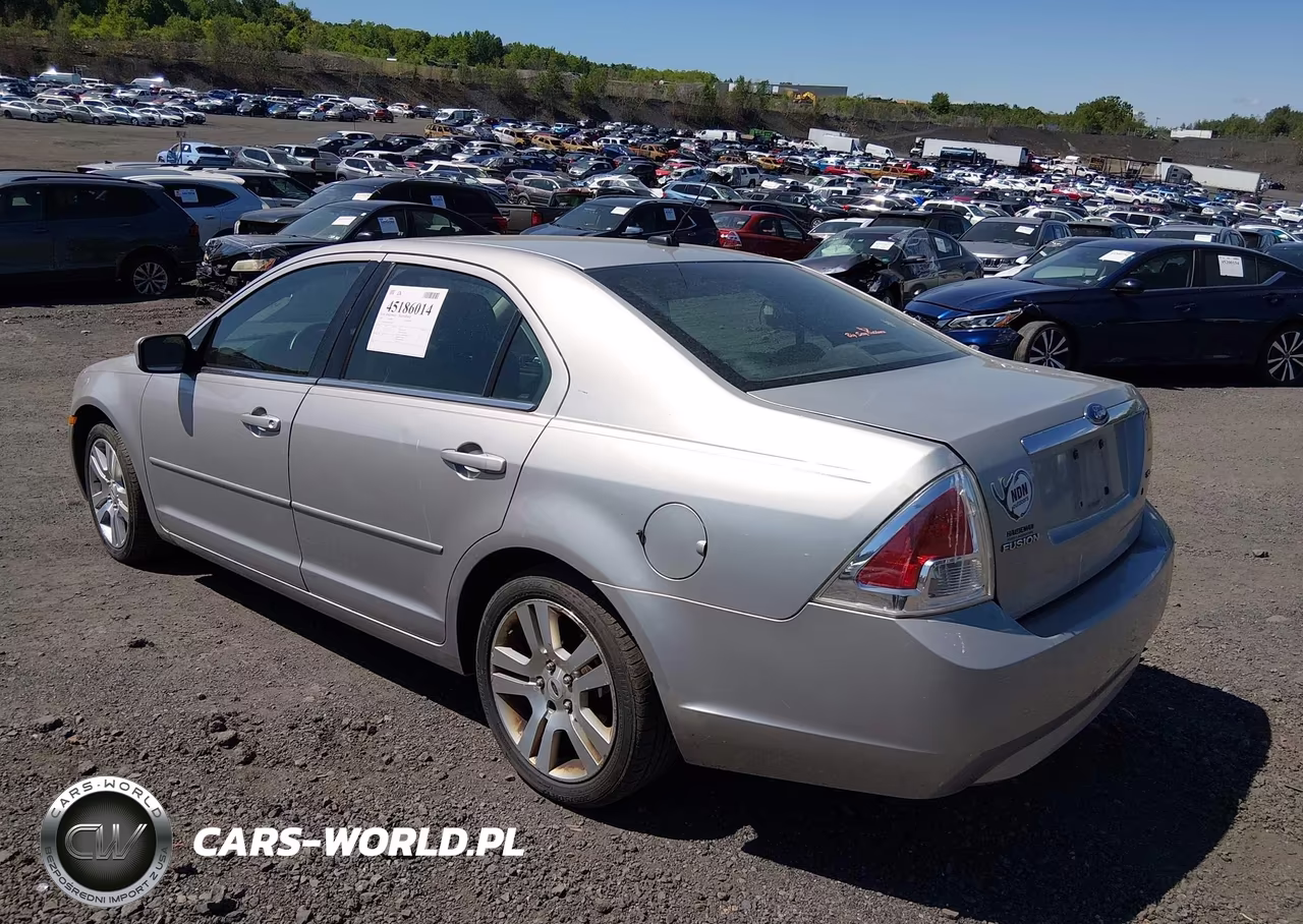 2007 Ford Fusion Sel VIN:3FAHP08Z47R129697 - 3