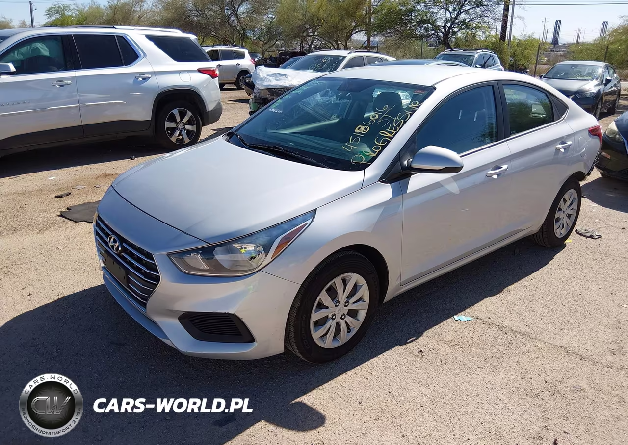 2021 Hyundai Accent Se VIN:3KPC24A67ME131957 - 2
