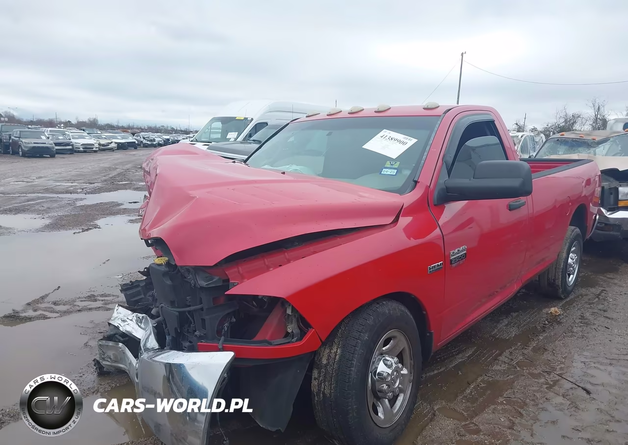 2012 Ram 2500 St VIN:3C6LD4AT4CG222033 - 2