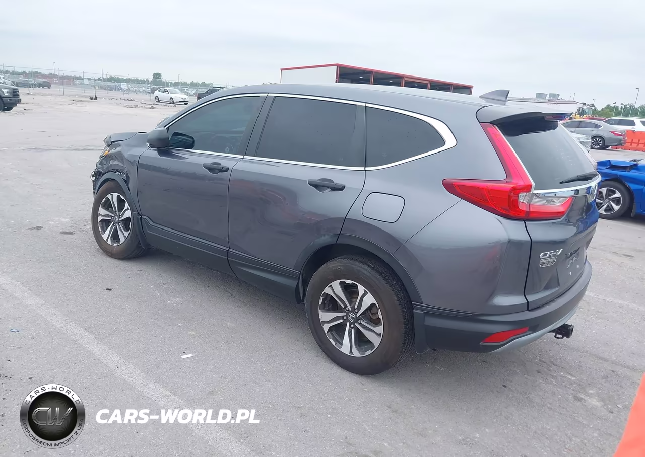 2018 Honda Cr-V Lx VIN:5J6RW6H37JL000563 - 3