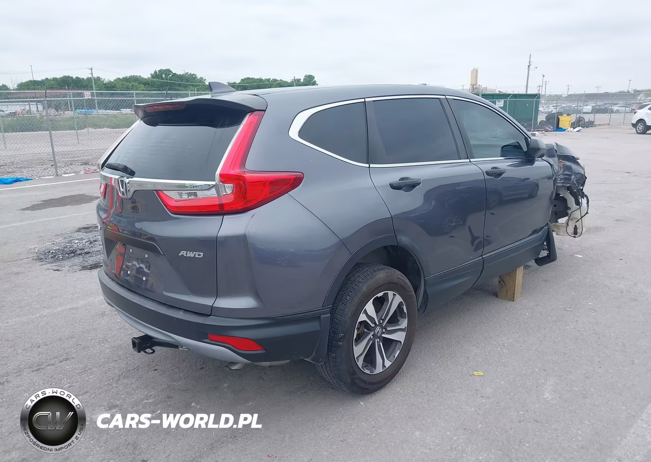 2018 Honda Cr-V Lx VIN:5J6RW6H37JL000563 - 4