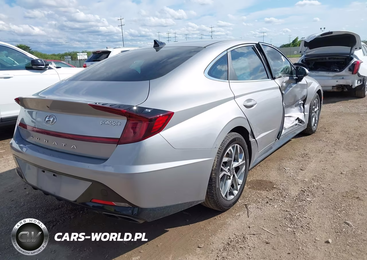 2023 Hyundai Sonata Sel VIN:KMHL64JA8PA278168 - 4