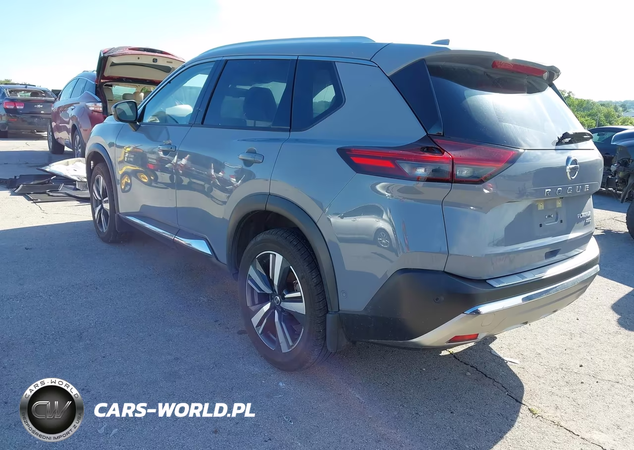 2021 Nissan Rogue Platinum Intelligent Awd VIN:JN8AT3DDXMW304308 - 3