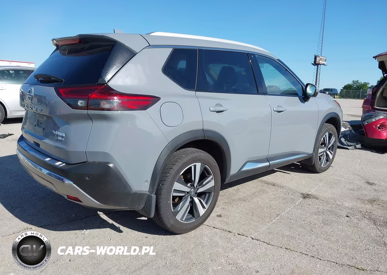 2021 Nissan Rogue Platinum Intelligent Awd VIN:JN8AT3DDXMW304308 - 4