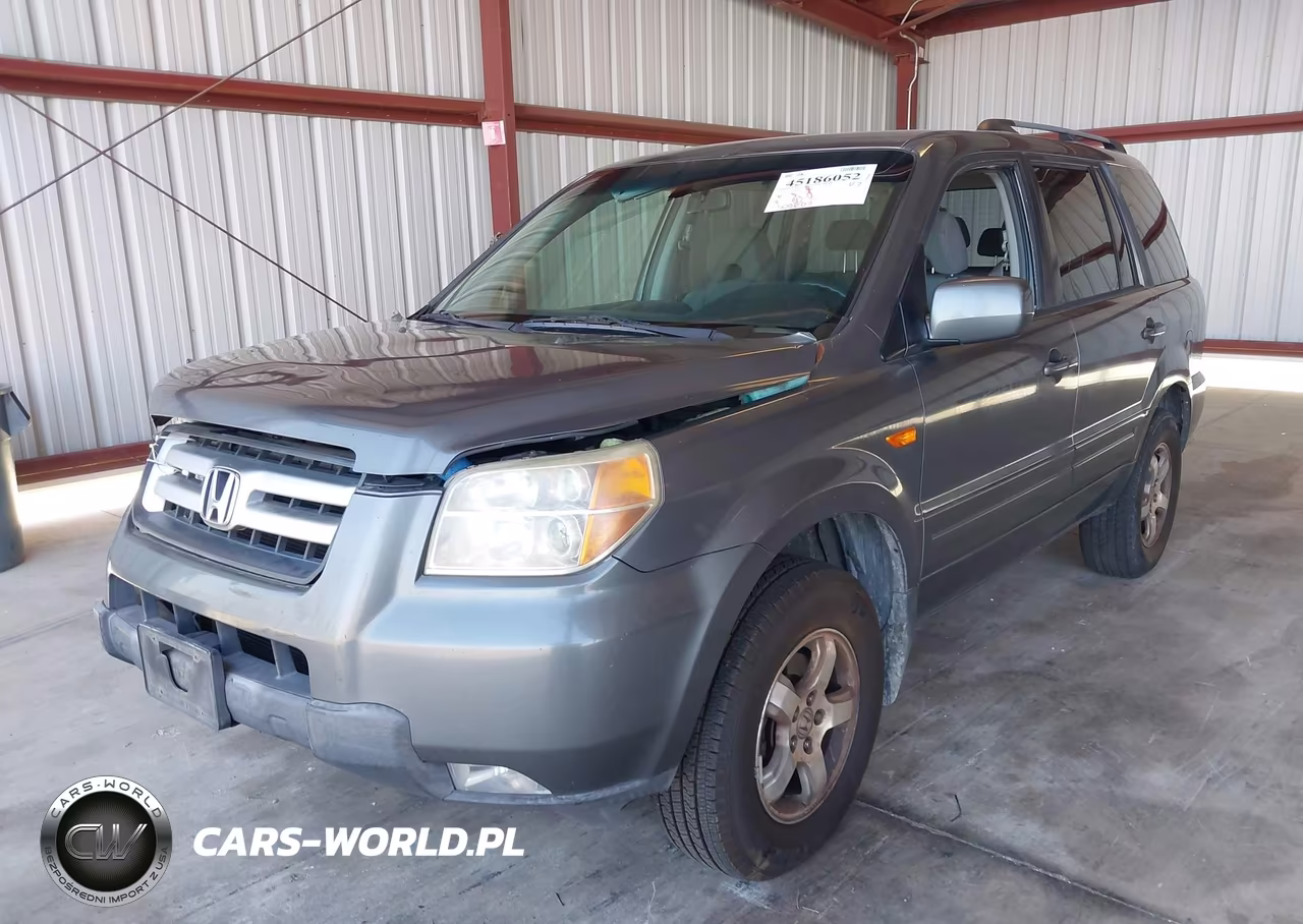 2008 Honda Pilot Ex VIN:5FNYF28458B015837 - 2