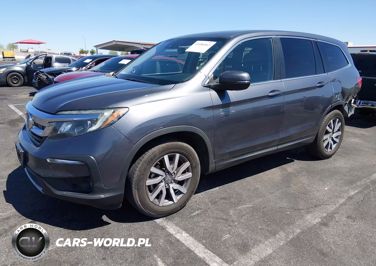 2020 Honda Pilot 2Wd Ex-L VIN:5FNYF5H56LB012660 - 2