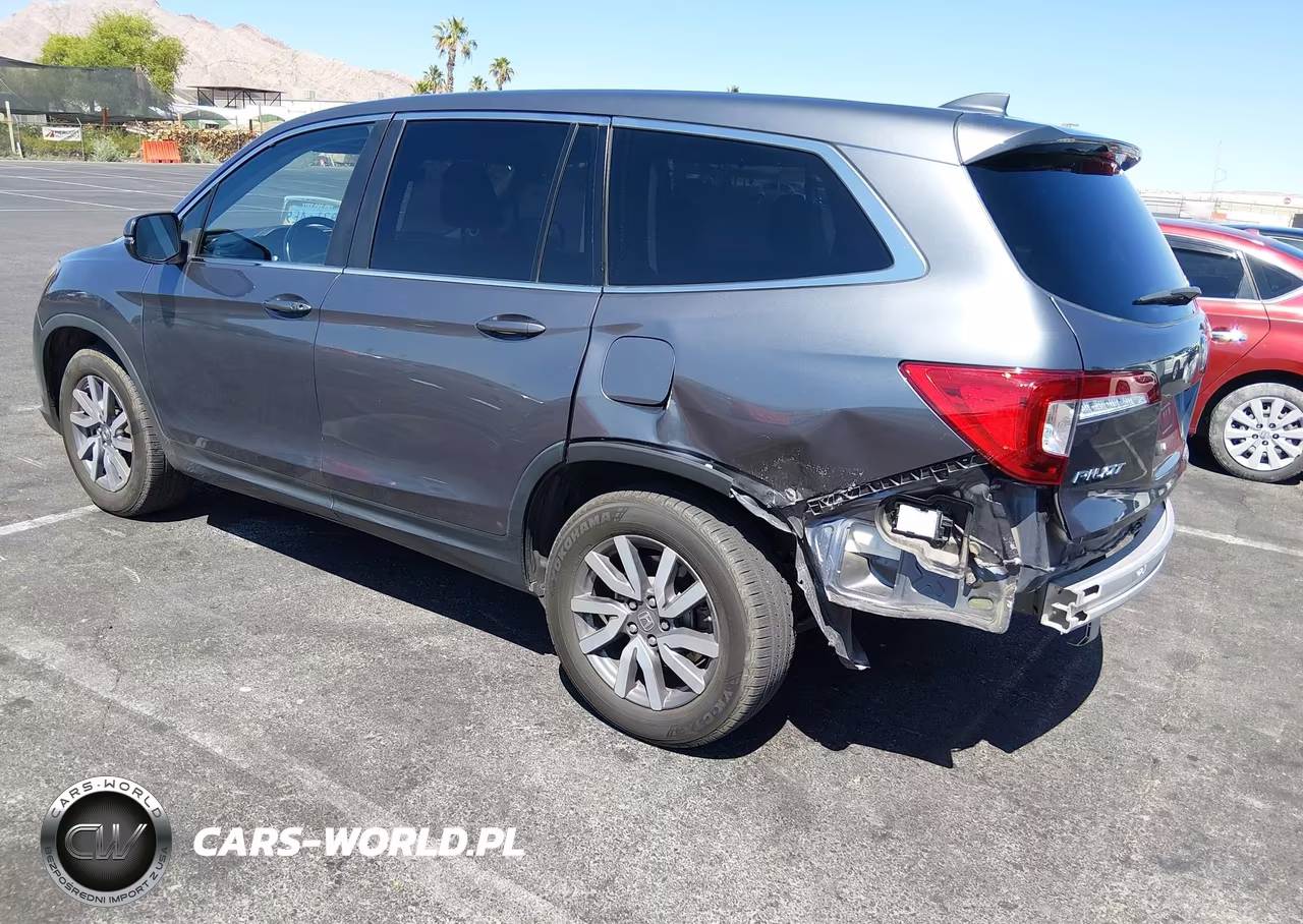 2020 Honda Pilot 2Wd Ex-L VIN:5FNYF5H56LB012660 - 3