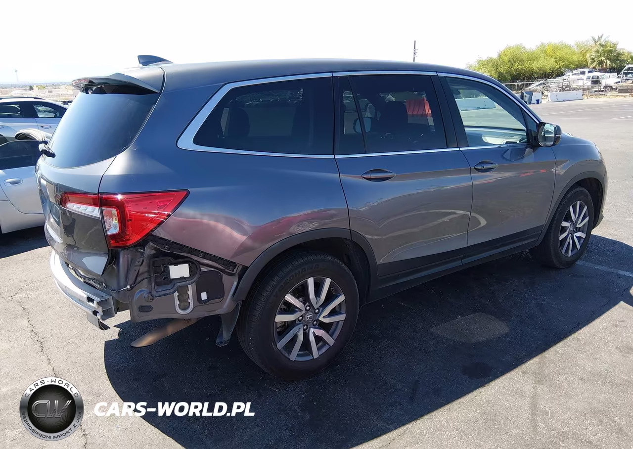 2020 Honda Pilot 2Wd Ex-L VIN:5FNYF5H56LB012660 - 4