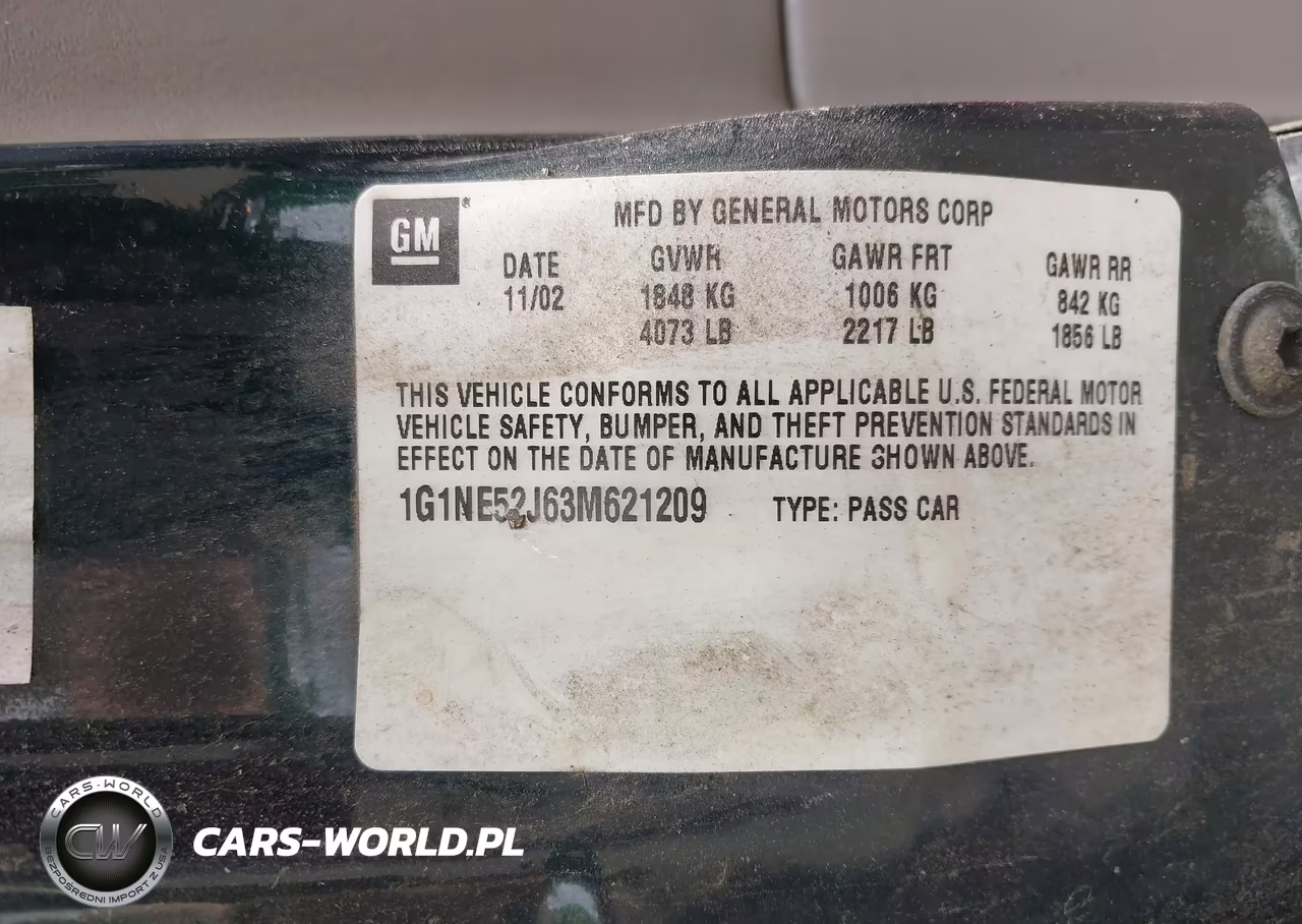 2003 Chevrolet Malibu Ls VIN:1G1NE52J63M621209 - 9
