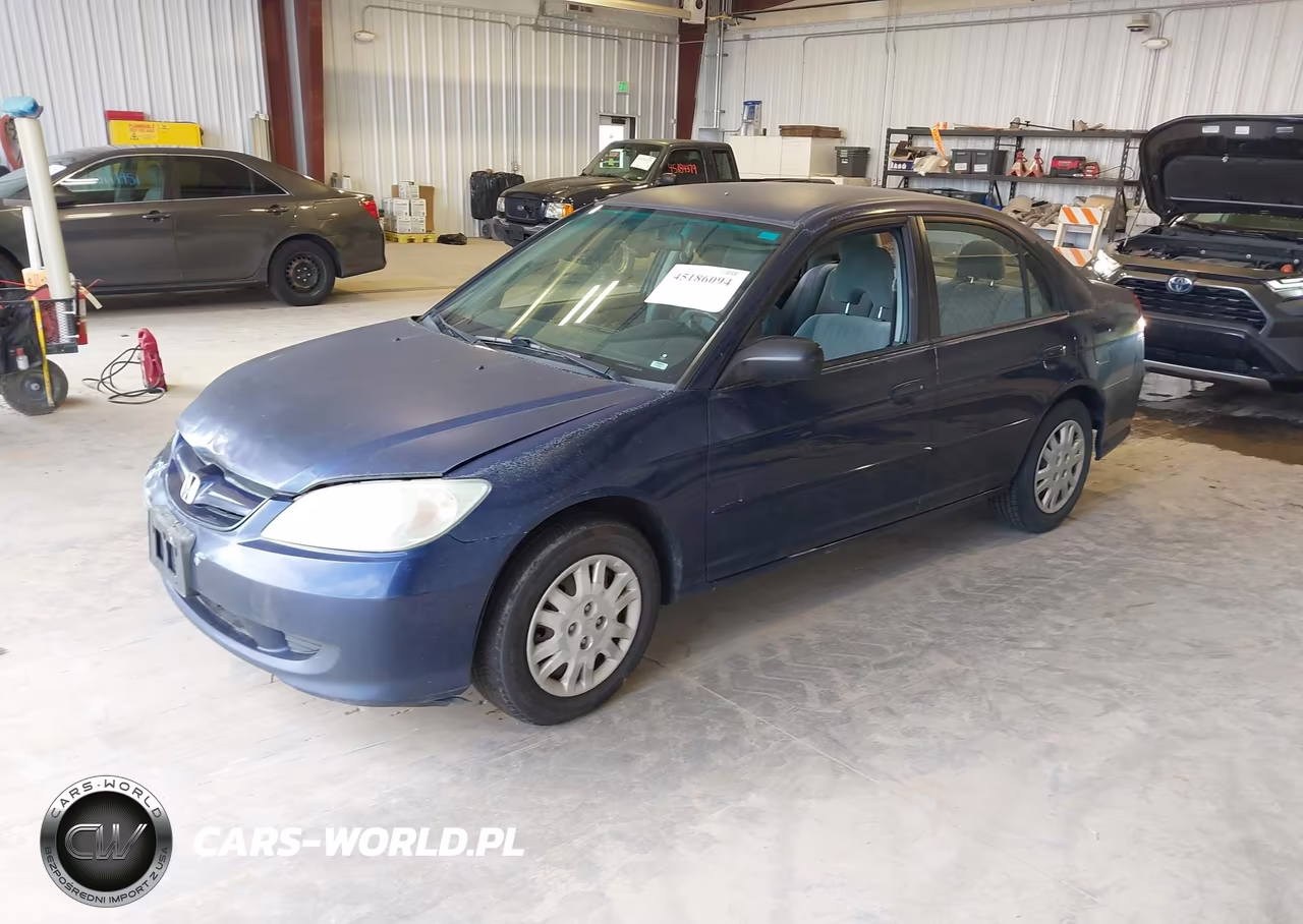 2004 Honda Civic Lx VIN:2HGES16534H541975 - 2