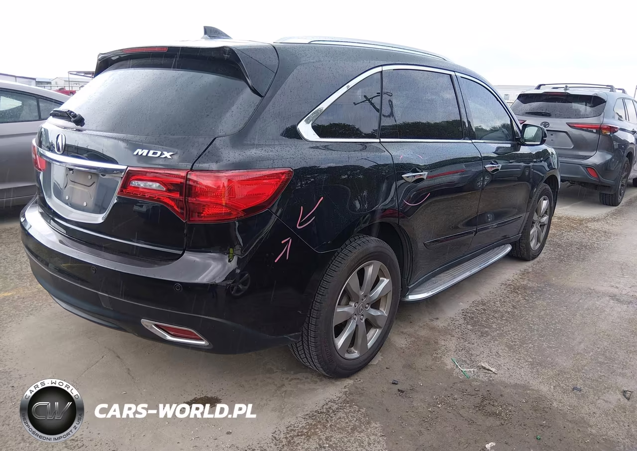 2016 Acura Mdx Advance Entertainment Packages-Advance Package VIN:5FRYD3H95GB002896 - 4