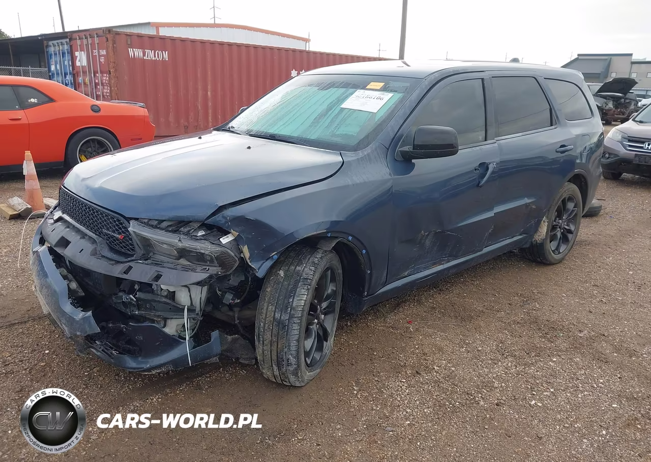 2021 Dodge Durango Sxt Plus Rwd VIN:1C4RDHAG6MC636545 - 2