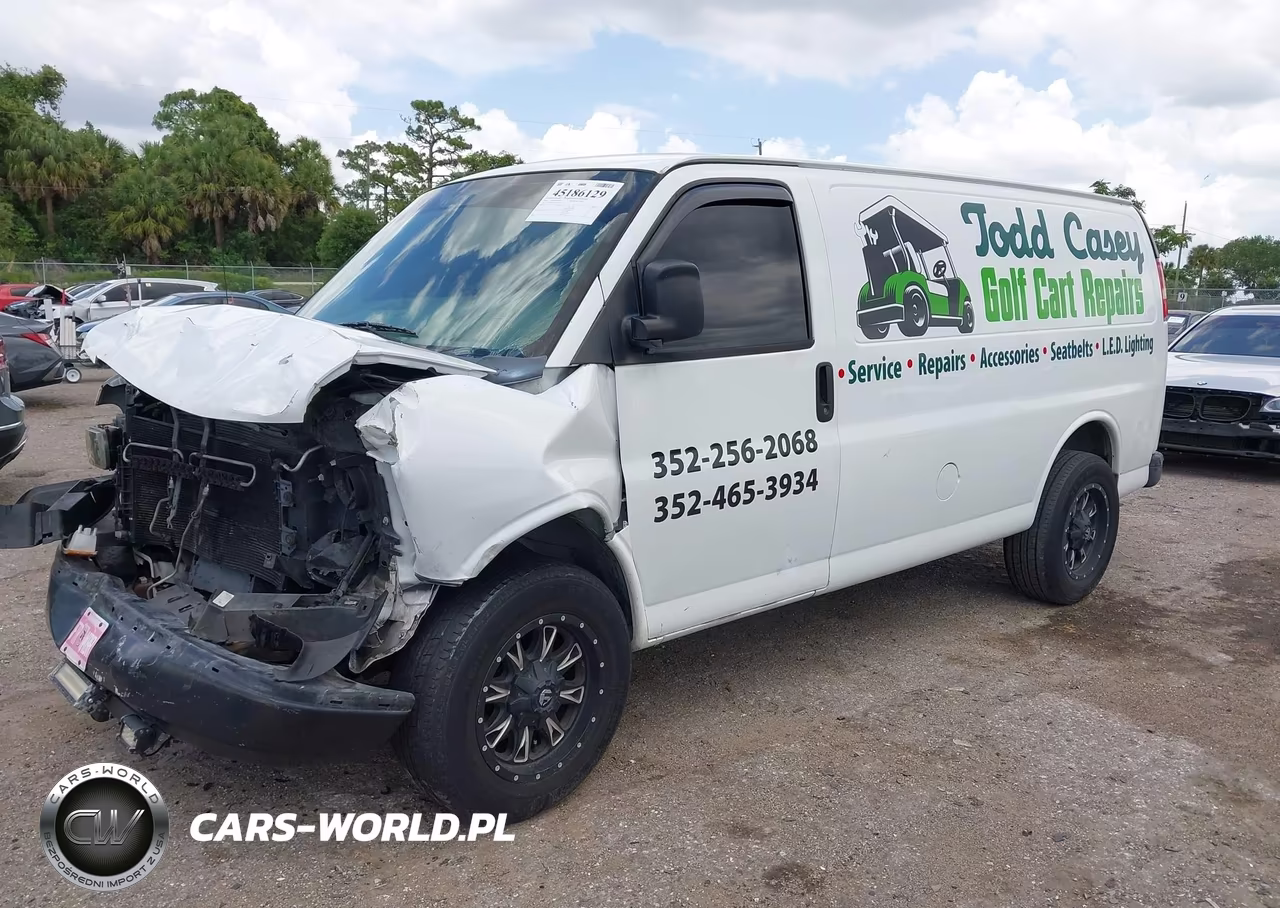 2013 Chevrolet Express 2500 Work Van VIN:1GCWGFCA4D1103158 - 2