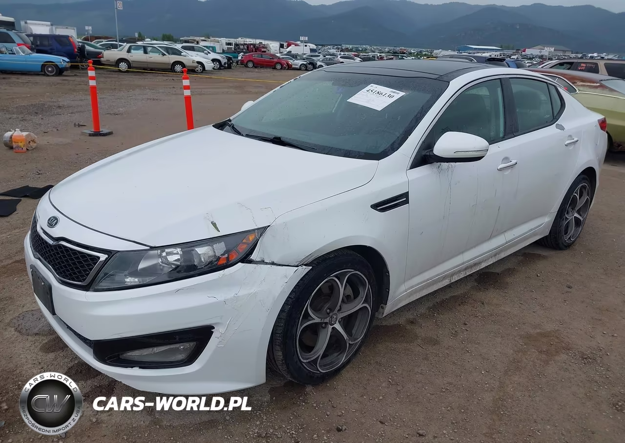 2012 Kia Optima Sx VIN:5XXGR4A61CG010280 - 2