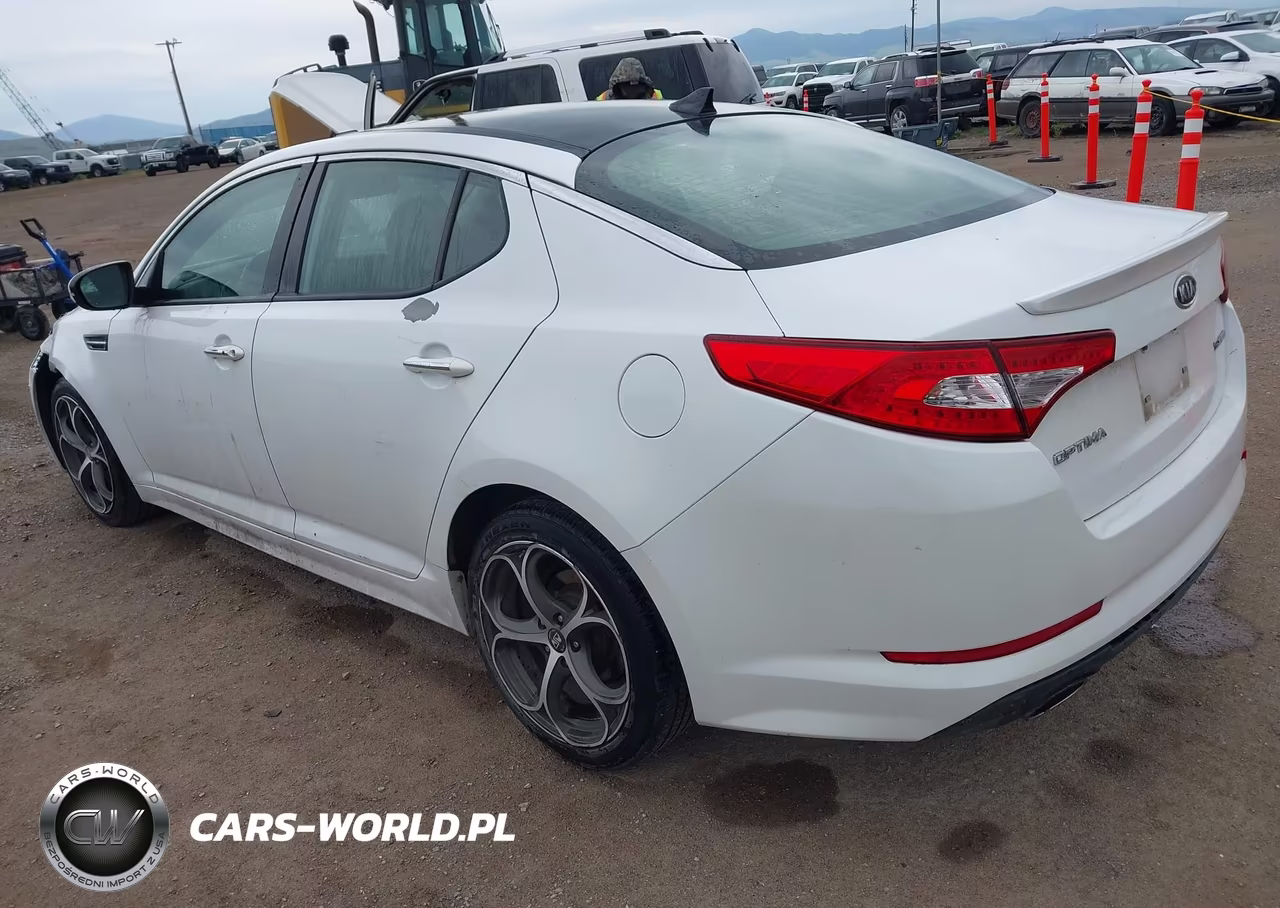 2012 Kia Optima Sx VIN:5XXGR4A61CG010280 - 3