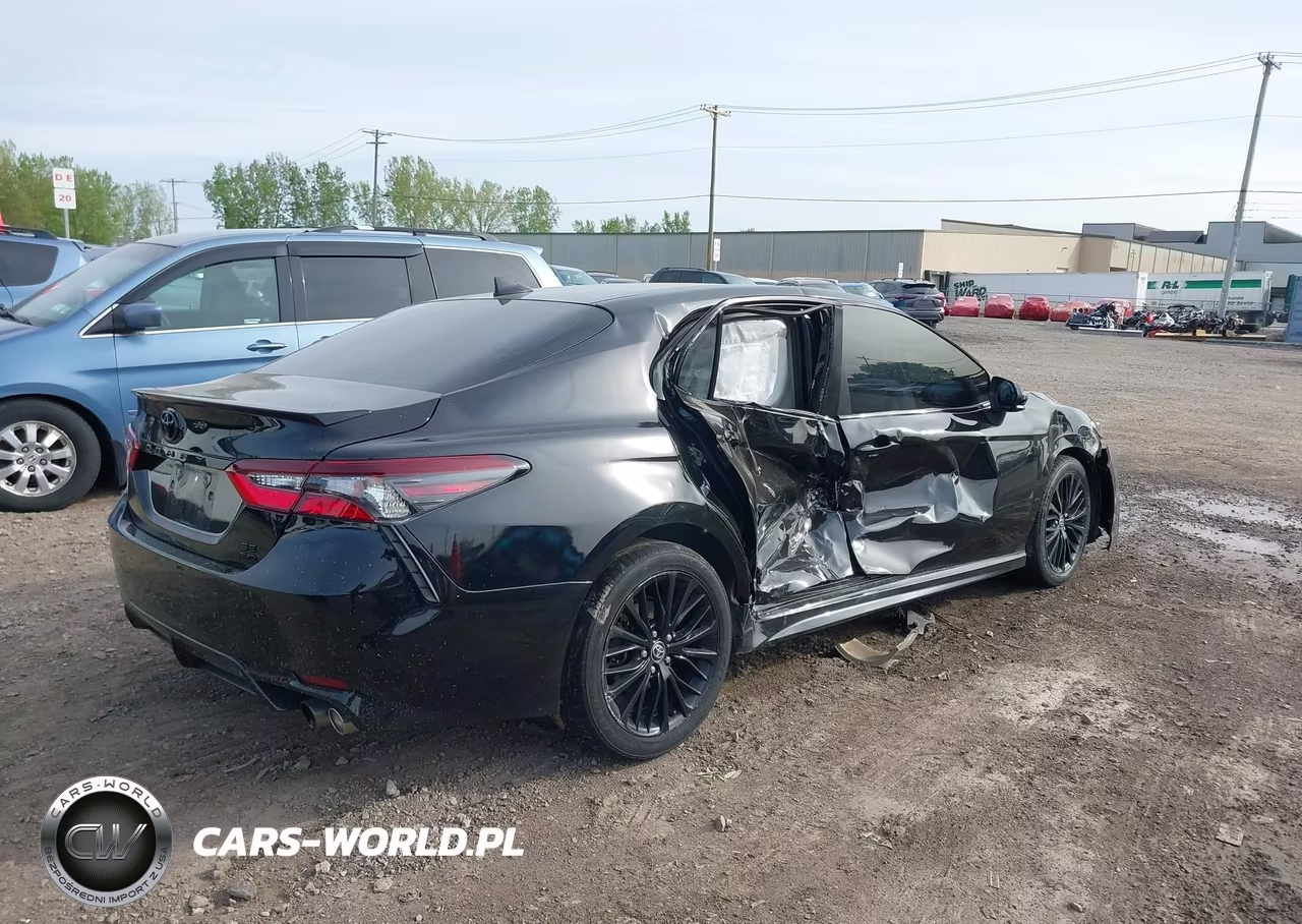 2021 Toyota Camry Se Nightshade Edition Awd VIN:4T1G11BK8MU020524 - 4