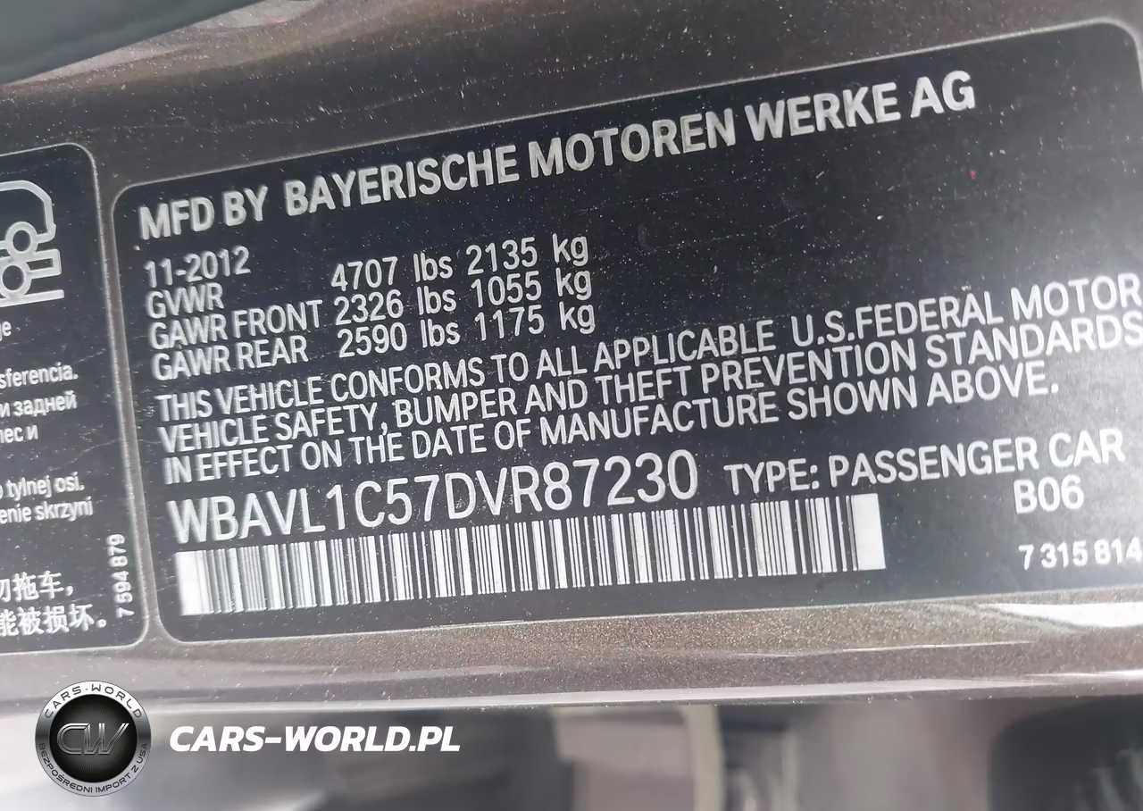 2013 BMW X1 xDrive28I VIN:WBAVL1C57DVR87230 - 9