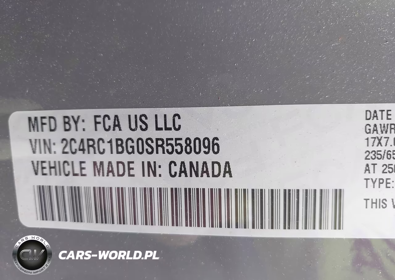 2025 Chrysler Pacifica Select VIN:2C4RC1BG0SR558096 - 9