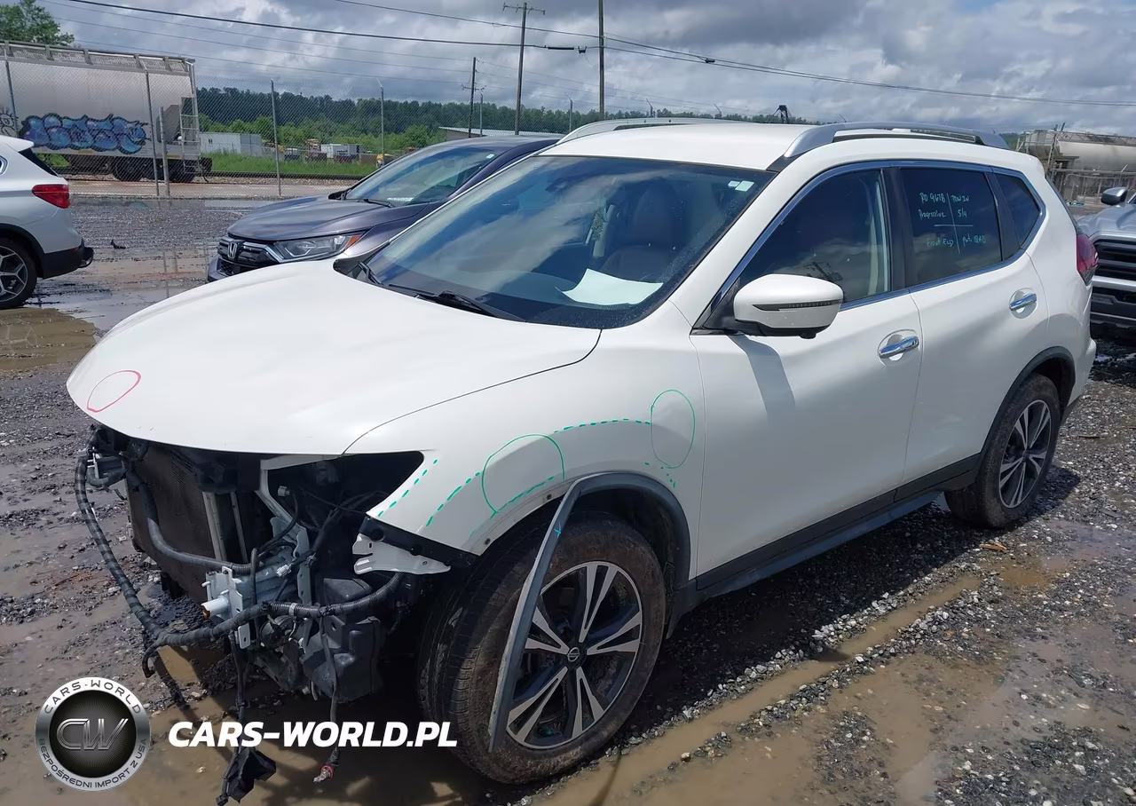 2019 Nissan Rogue Sv VIN:JN8AT2MV1KW395355 - 2