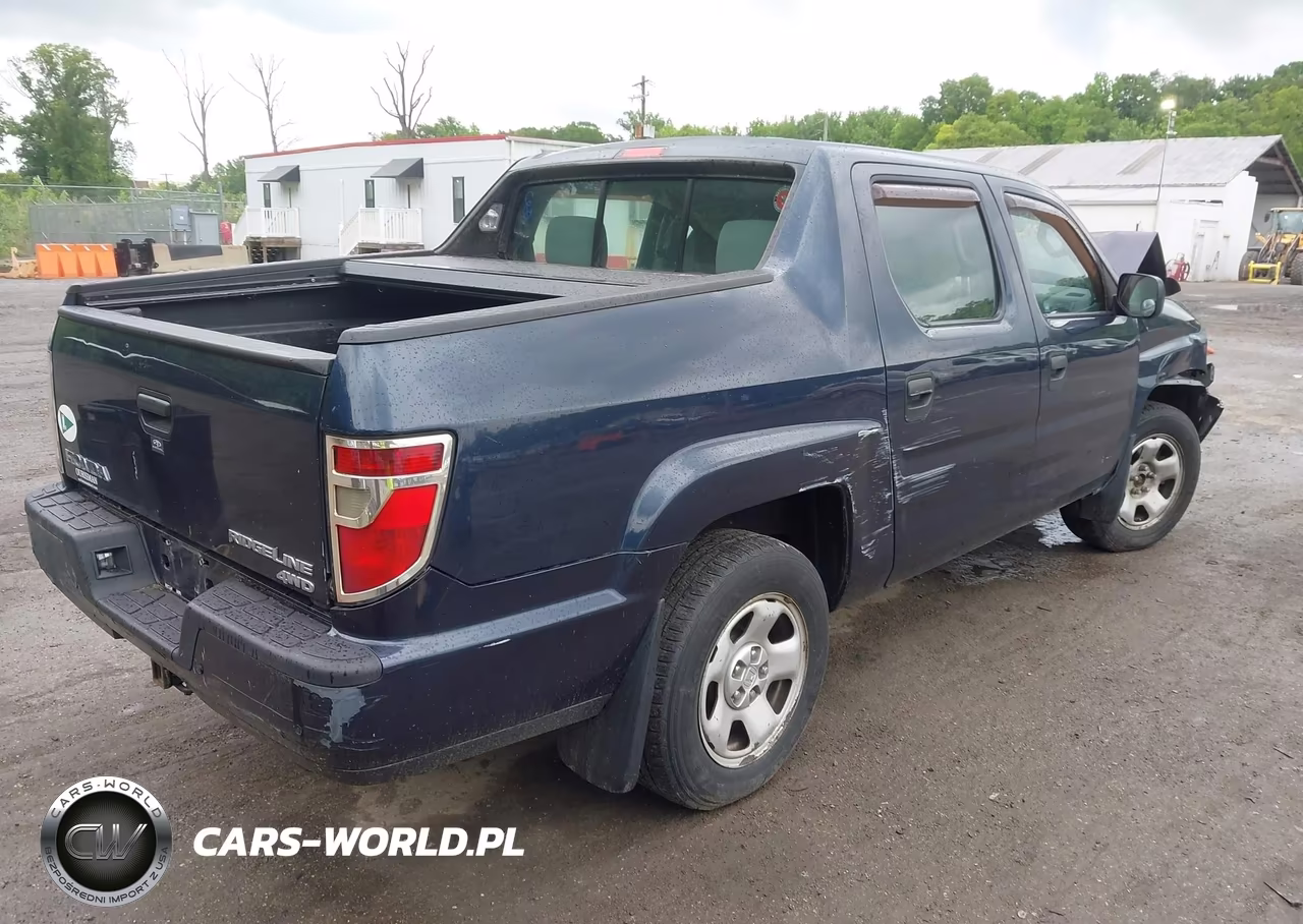 2011 Honda Ridgeline Rt VIN:5FPYK1F23BB452242 - 4