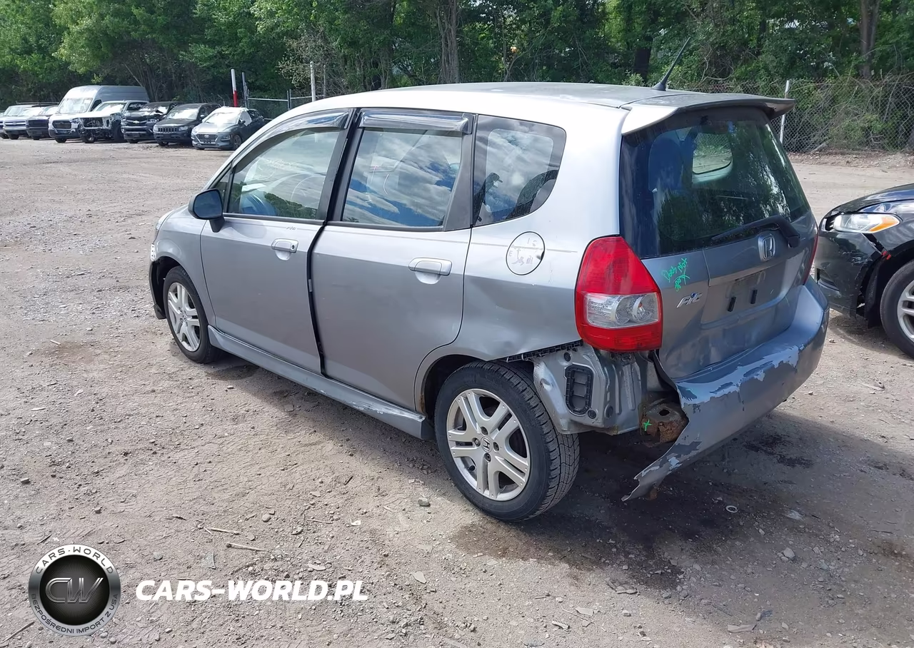 2007 Honda Fit Sport VIN:JHMGD37607S054121 - 3