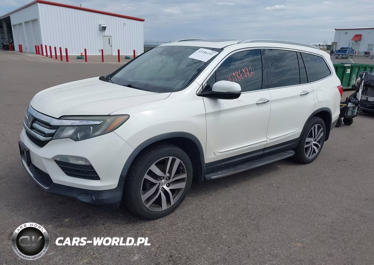 2016 Honda Pilot Touring VIN:5FNYF6H99GB042573 - 2