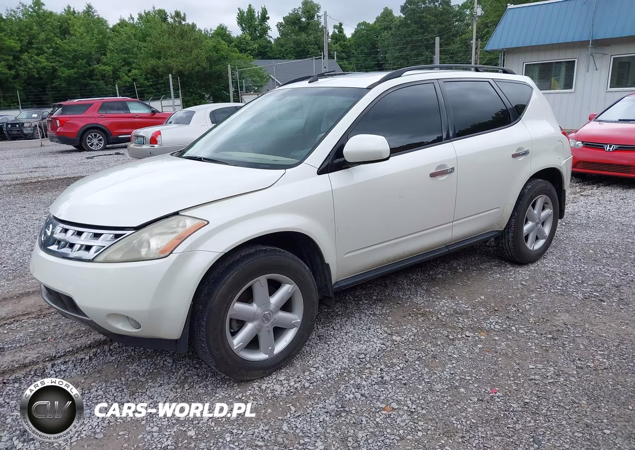 2004 Nissan Murano Se VIN:JN8AZ08T84W208773 - 2