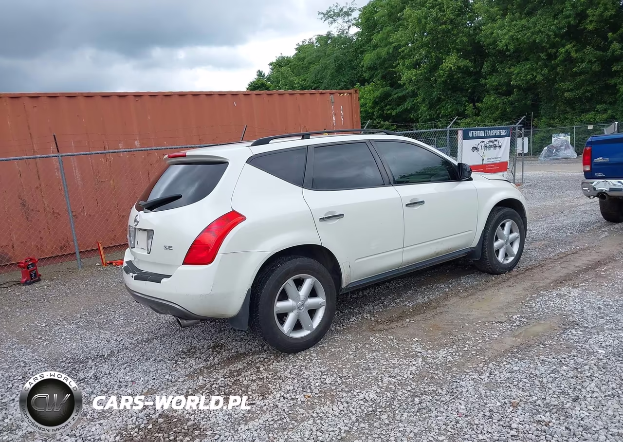 2004 Nissan Murano Se VIN:JN8AZ08T84W208773 - 4