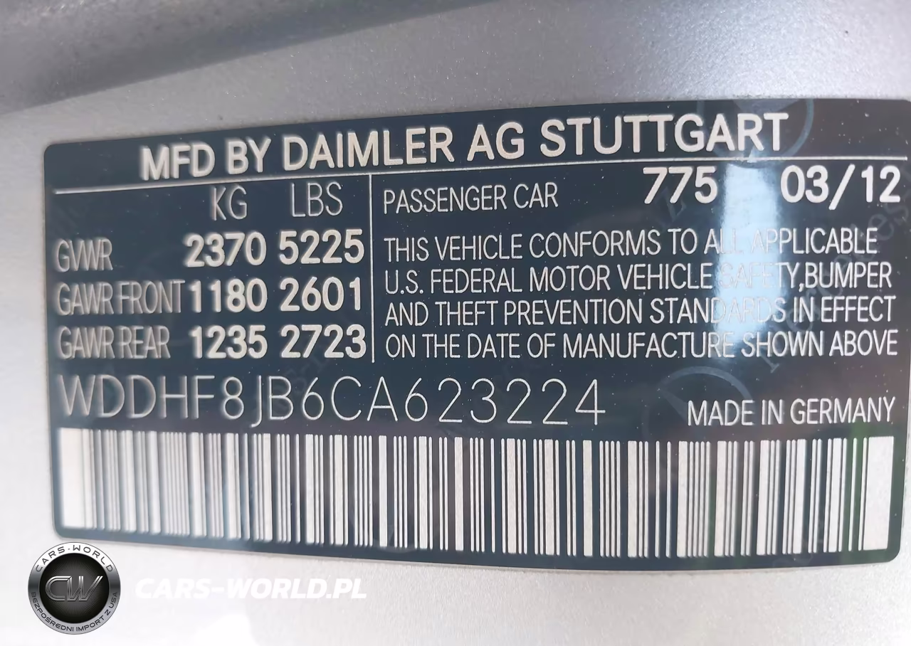 2012 Mercedes-Benz E 350 4Matic VIN:WDDHF8JB6CA623224 - 9