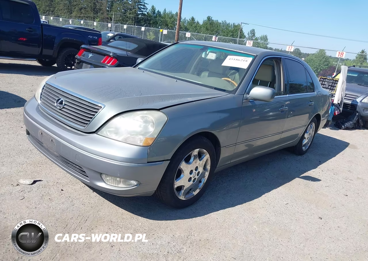 2001 Lexus Ls 430 VIN:JTHBN30F210041603 - 2